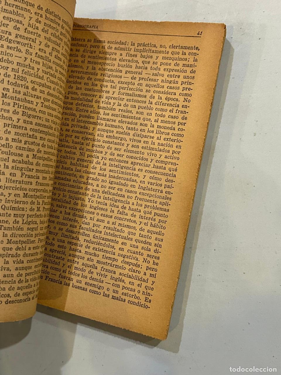 Libros: John Stuart Mill - Autobiograf&iacute;a - Foto 2
