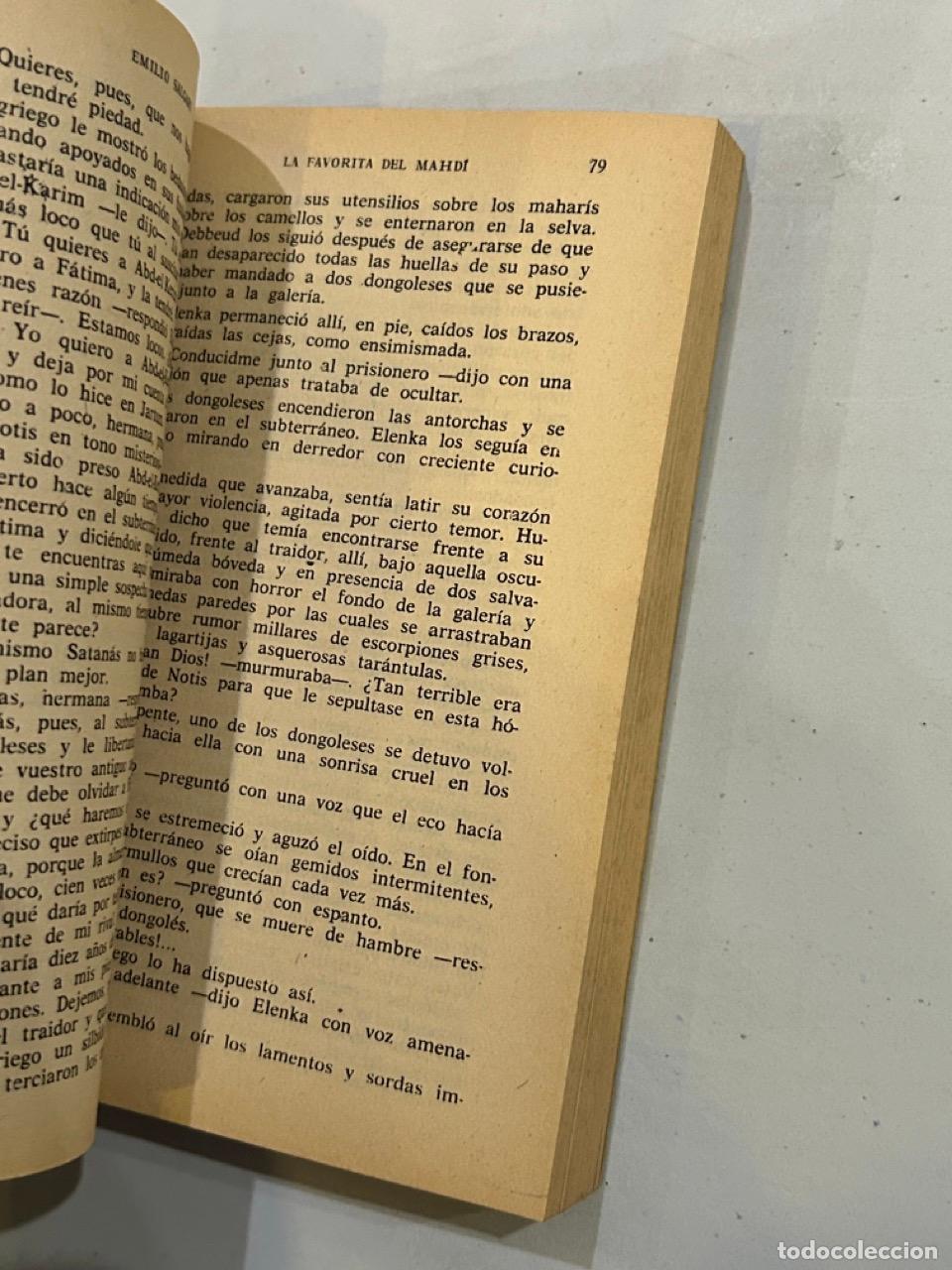 Libros: Salgari - La favorita del mahdi - Foto 2