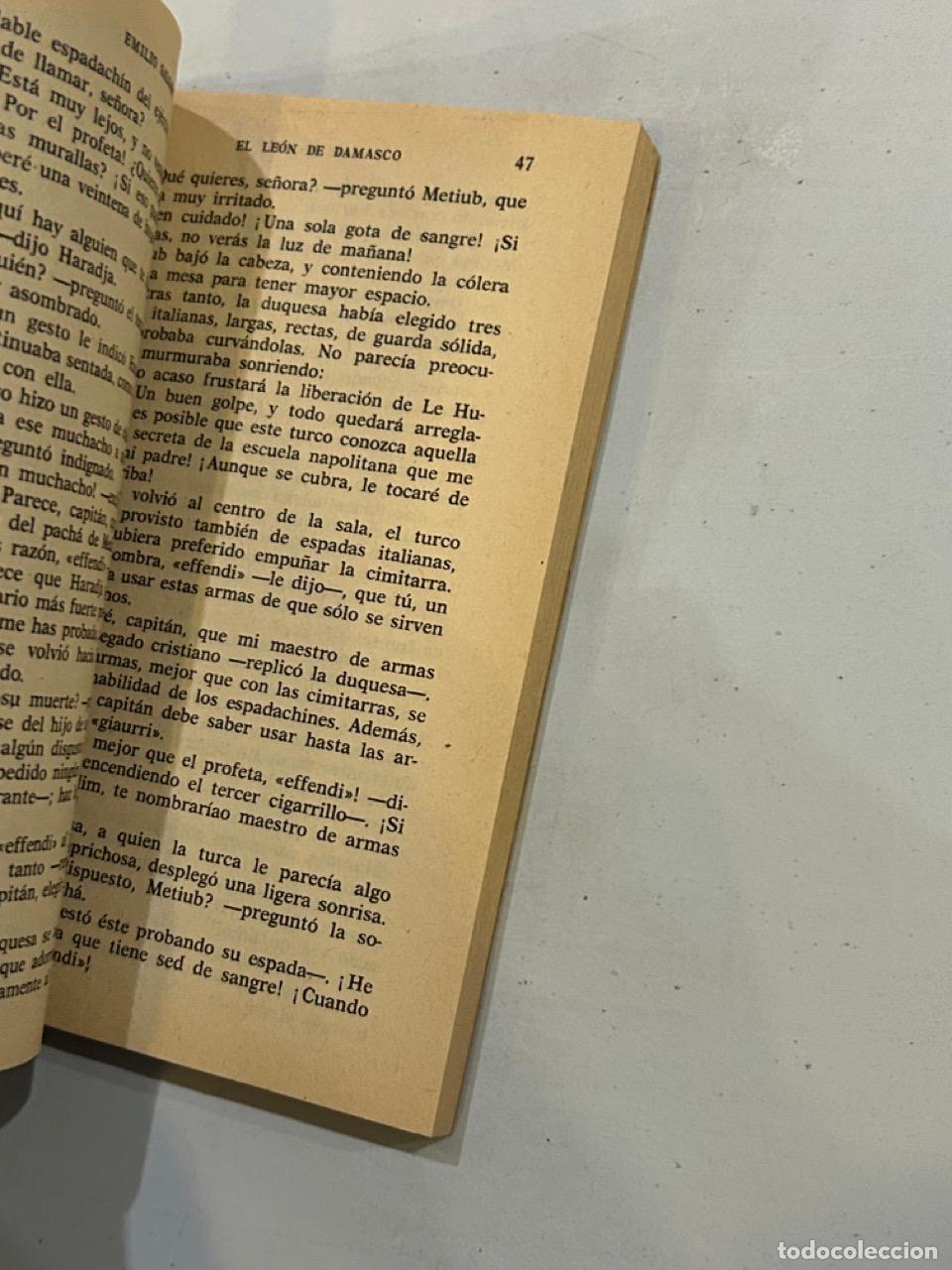 Libros: Salgari - El le&oacute;n de Damasco - Foto 2