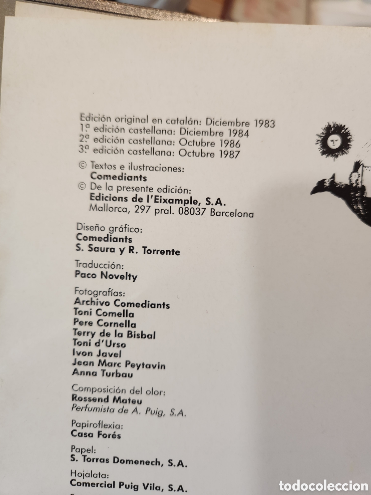 Libros: SOL SOLET COMEDIANTS. COMPLETO. 3&deg; EDICION CASTELLANO. - Foto 2