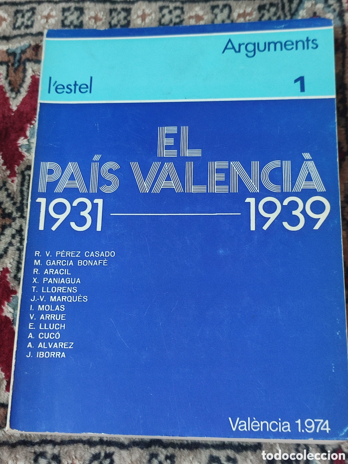 Libros: El Pa&iacute;s Valencia 1931 1939 LEstel - Foto 1