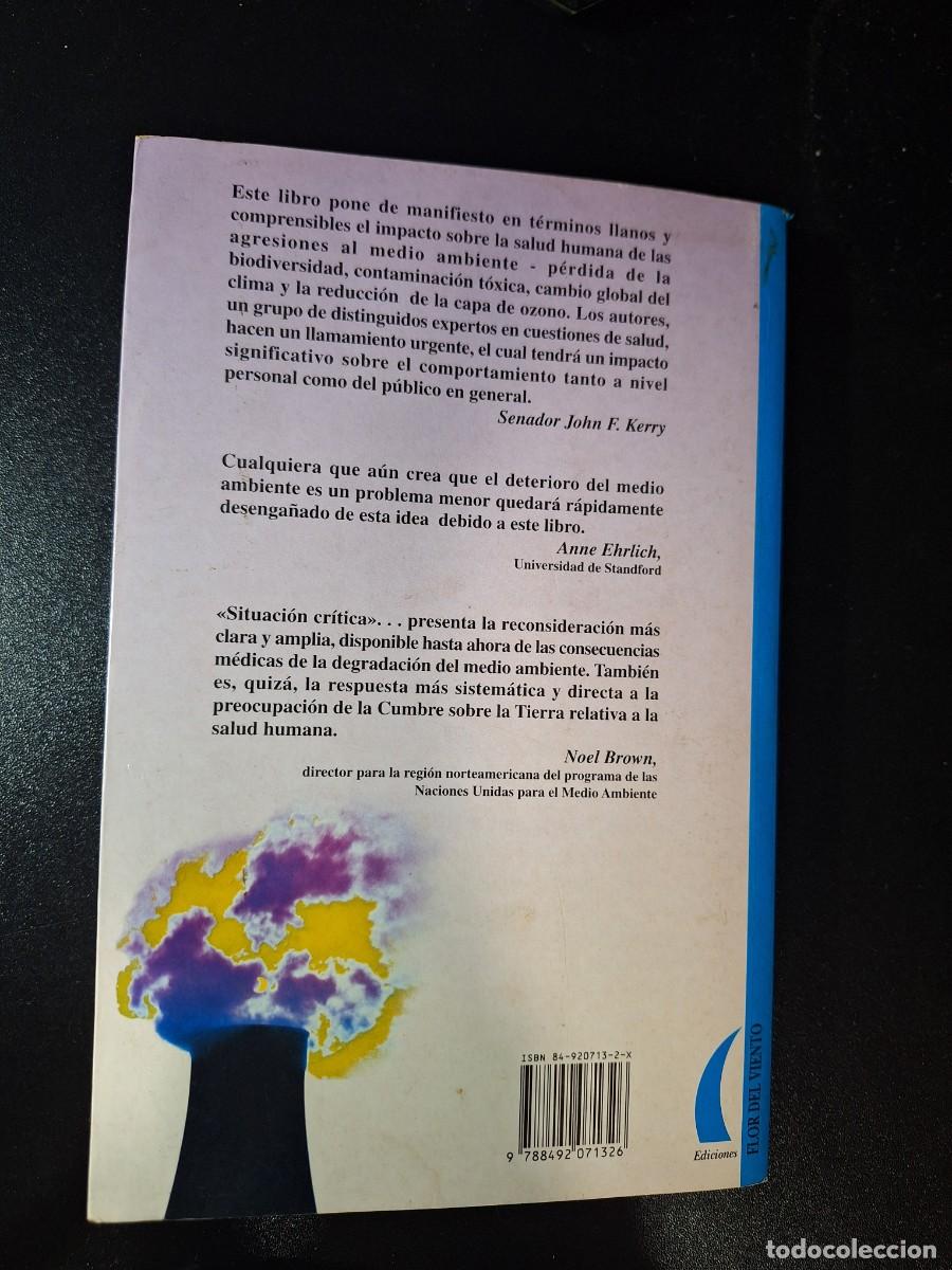 Libros: Situaci&oacute;n cr&iacute;tica - Eric Chivian - Foto 4