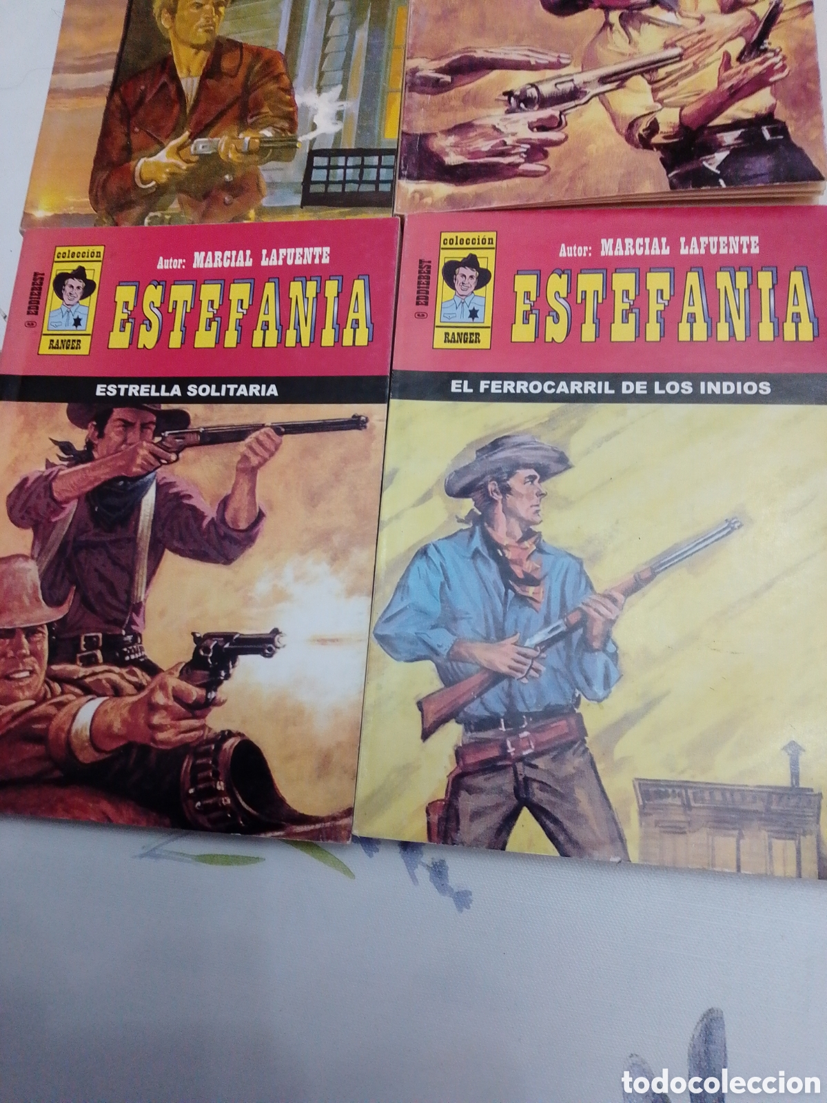 Libros: NOVELAS DEL OESTE COLECCI&Oacute;N EDDIEBEST RANGER 1994 - Foto 3