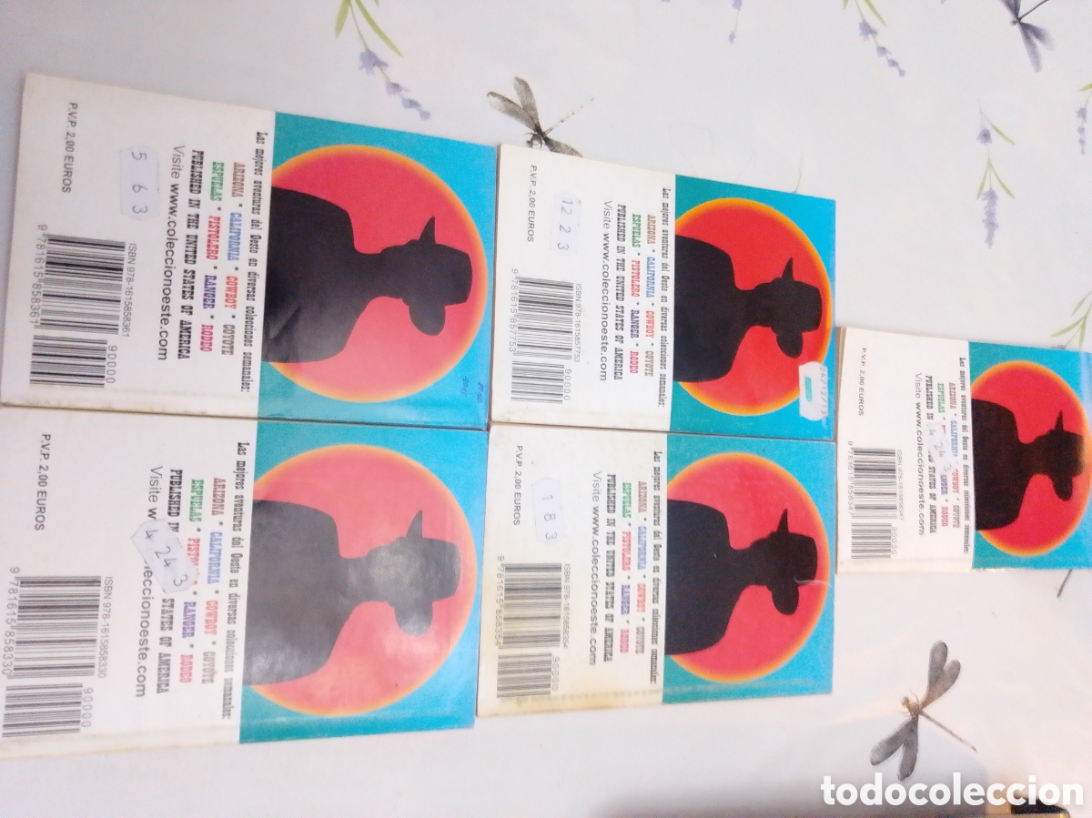 Libros: NOVELAS DEL OESTE COLECCI&Oacute;N EDDIEBEST RANGER 1994 - Foto 4