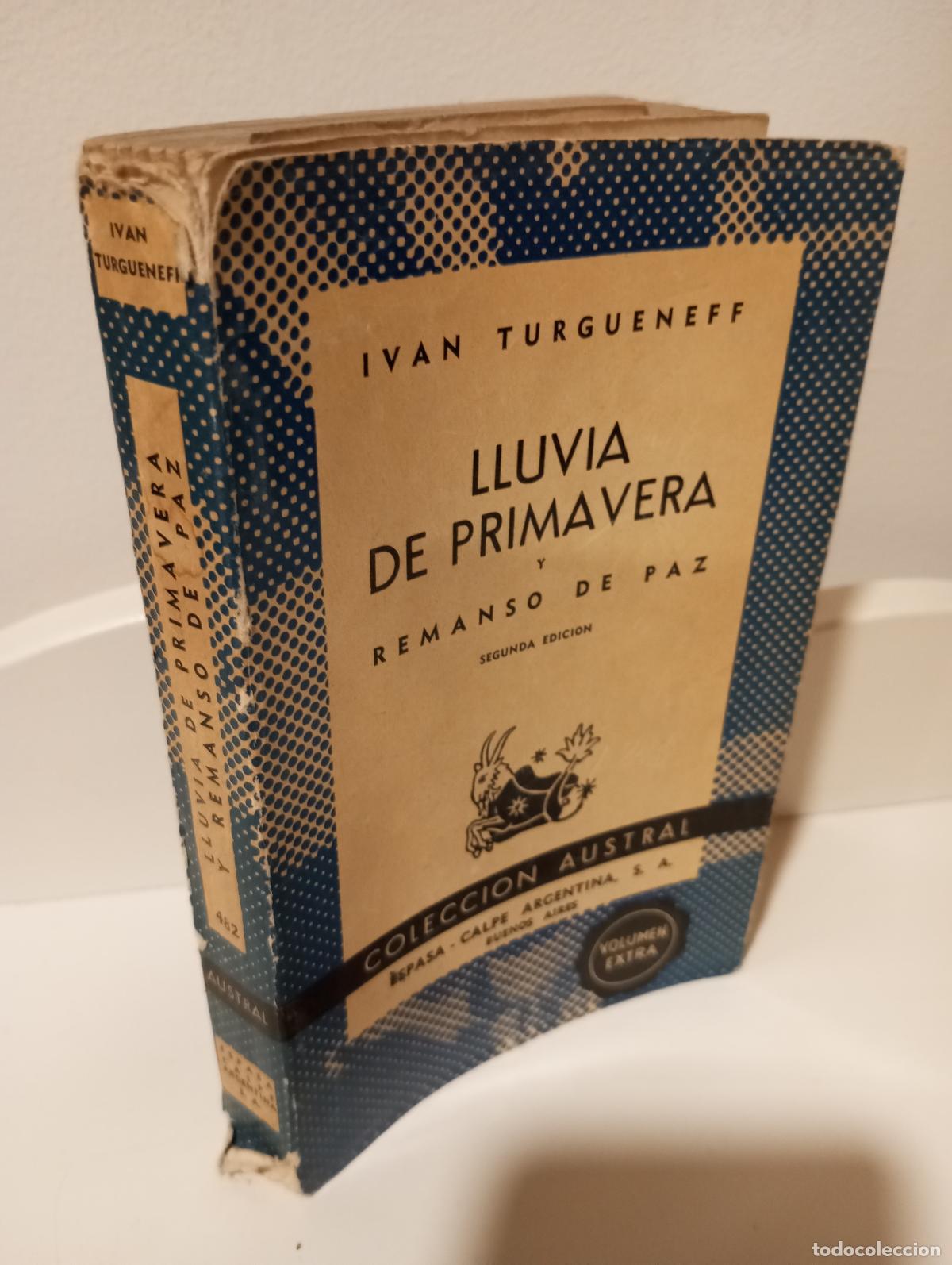 Libros: LLUVIA DE PRIMAVERA Y REMANSO DE PAZ - Turgueneff, Ivan - Foto 1