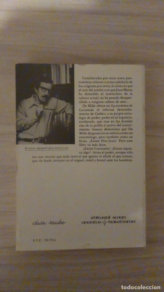 Libros: La aventura de Castaneda. El poder y la alegor&iacute;a - Richard De Mille - Foto 3