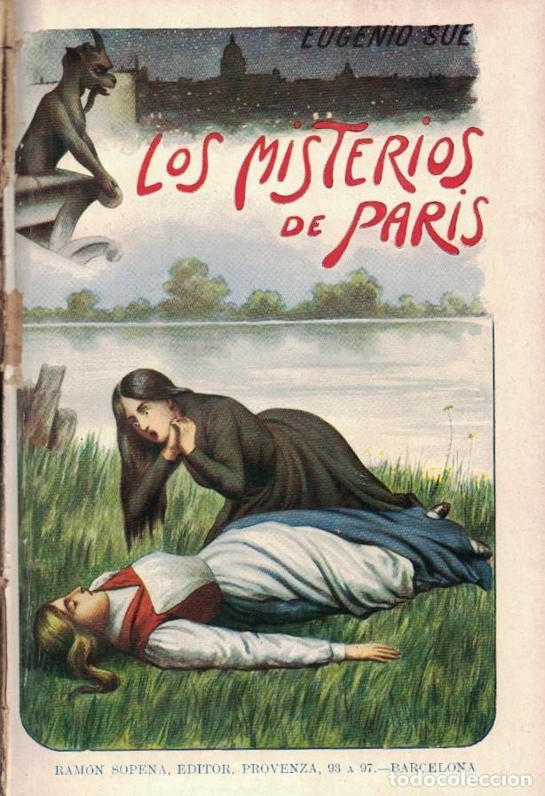 Libros: LOS MISTERIOS DE PARIS. 2 Tomos. - Sue. Eugenio, - Foto 2