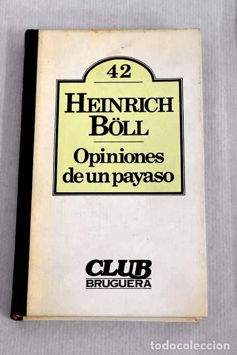 Libros: Opiniones de un payaso.- Boll, Heinrich - Foto 1