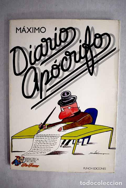 Libros: Diario ap&oacute;crifo: M&aacute;ximo.- M&aacute;ximo - Foto 1