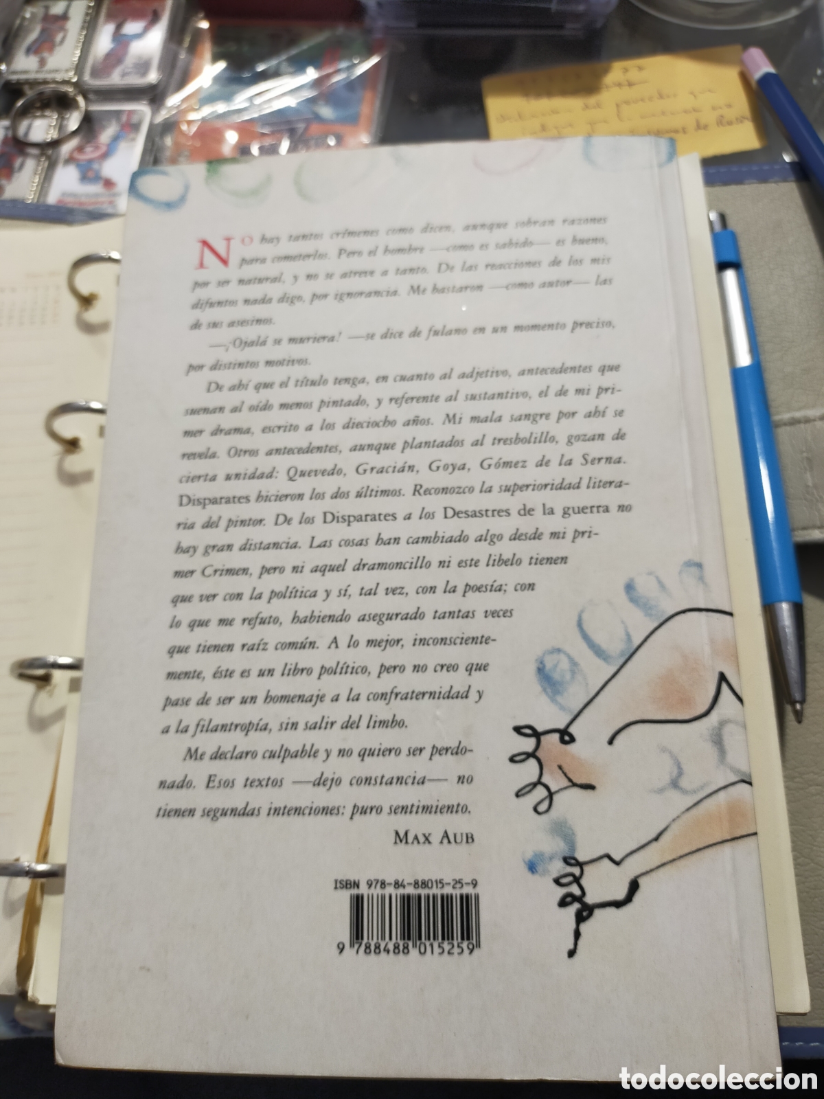 Libros: CR&Iacute;MENES EJEMPLARES MAX AUB CALAMBUR - Foto 2