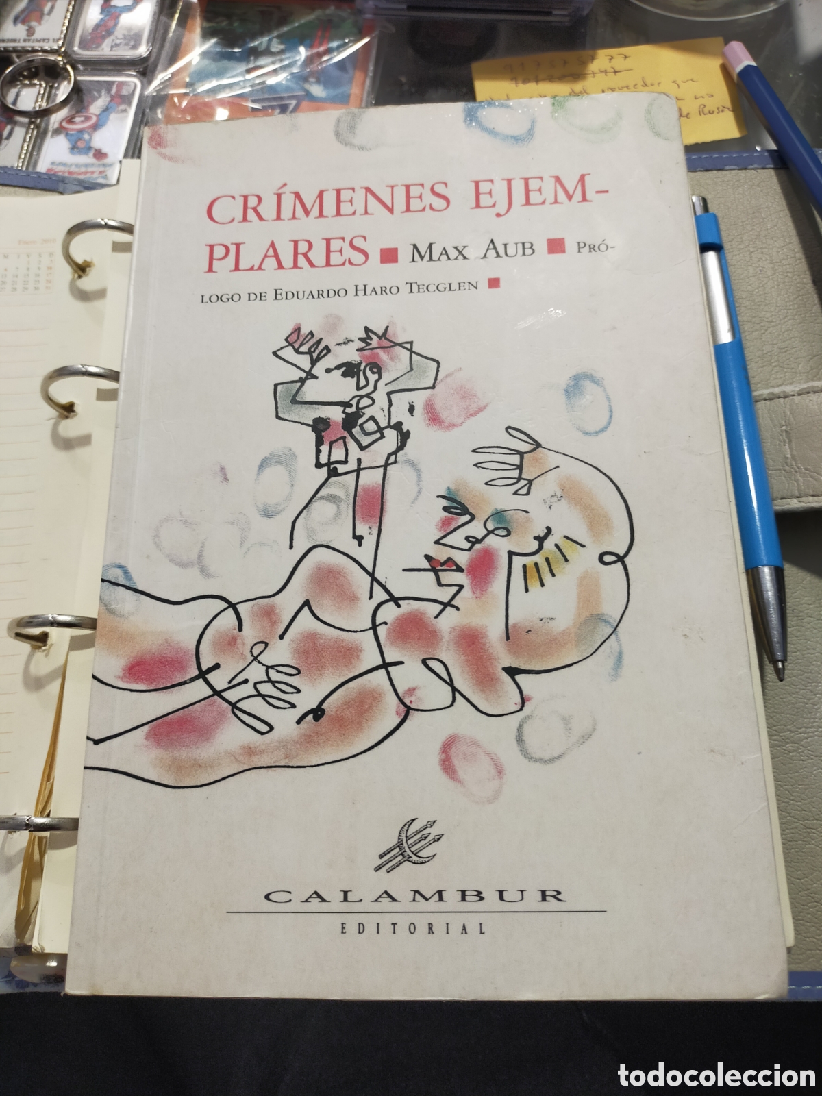 Libros: CR&Iacute;MENES EJEMPLARES MAX AUB CALAMBUR - Foto 1