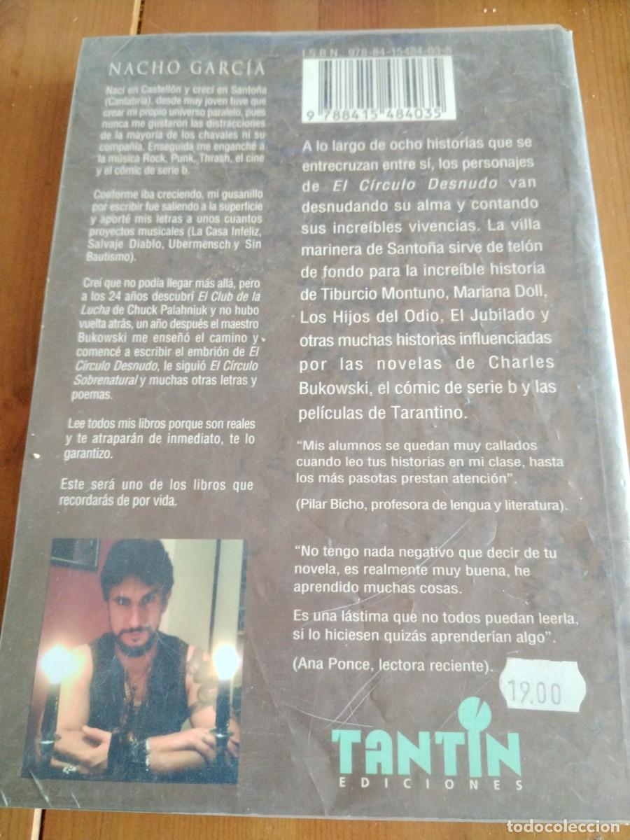 Libros: El c&iacute;rculo desnudo -Nacho Garc&iacute;a -libro descatalogado - Foto 3
