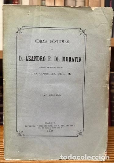 Libros: OBRAS POSTUMAS. Tomo segundo - MORATIN, Leandro F. de - Foto 1