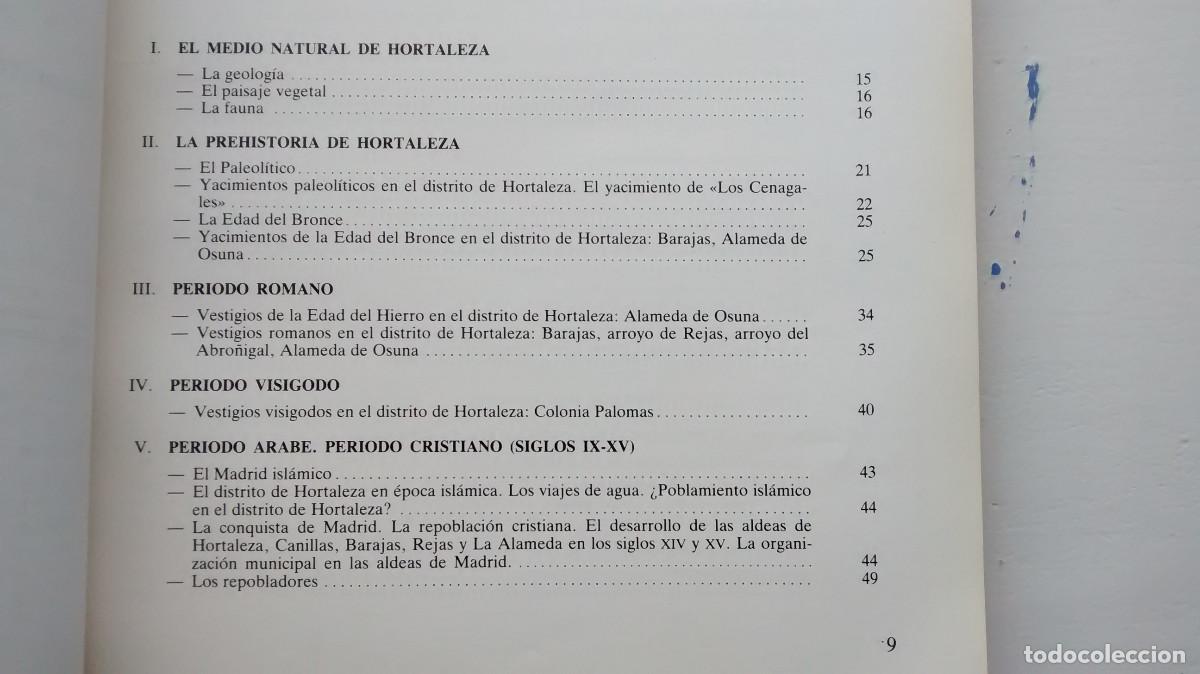 Libros: Historia de Hortaleza - Ayuntamiento de Madrid - Foto 8