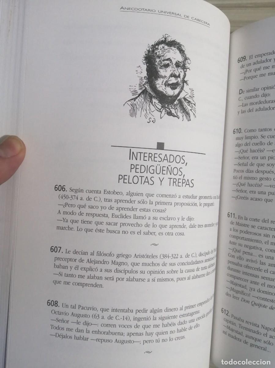 Libros: Anecdotario universal de cabecera. Gregorio Doval. - Foto 7