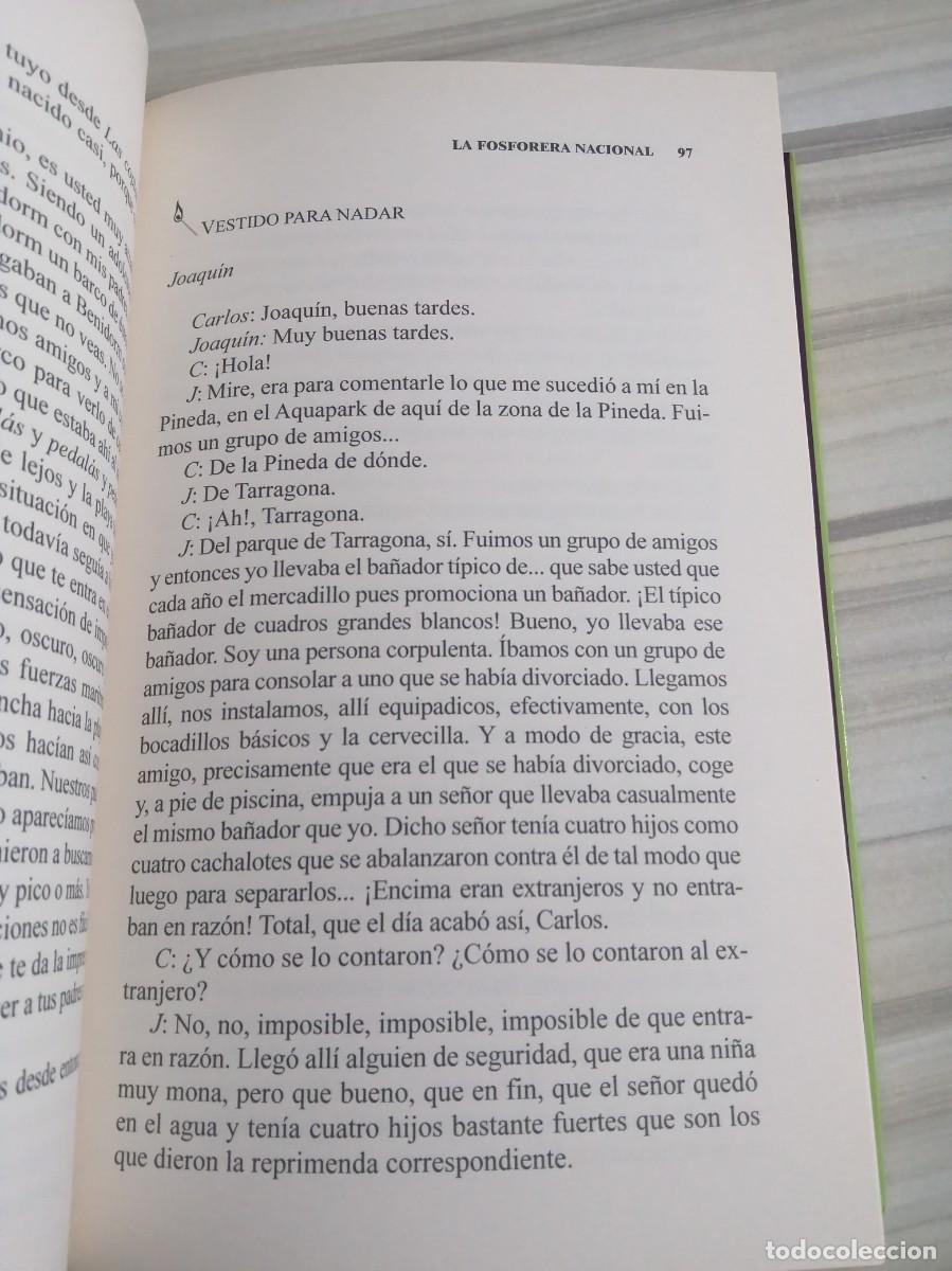 Libros: Las fosforera nacional. Carlos Herrera. - Foto 3
