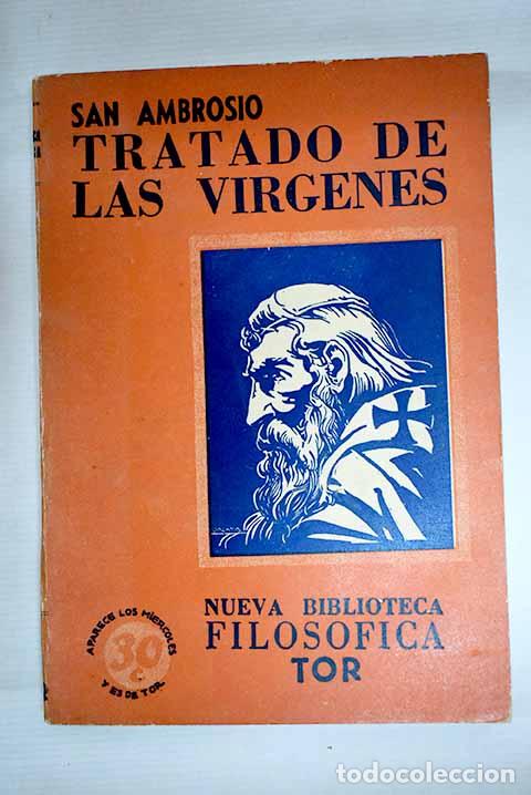Libros: Tratado de las v&iacute;rgenes.- Ambrosio - Foto 1