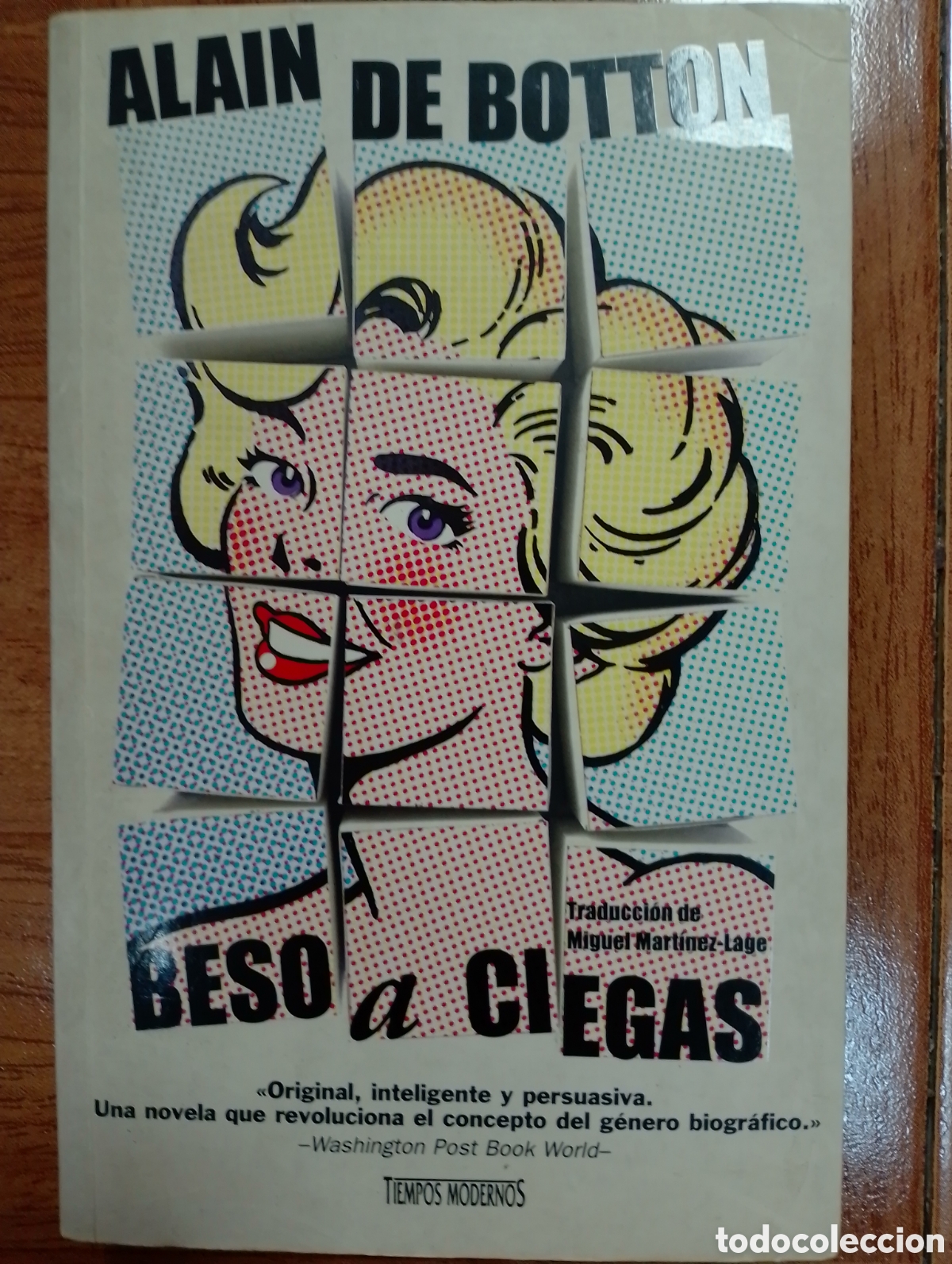 Libros: Beso a ciegas - Alain De Botton - Foto 1