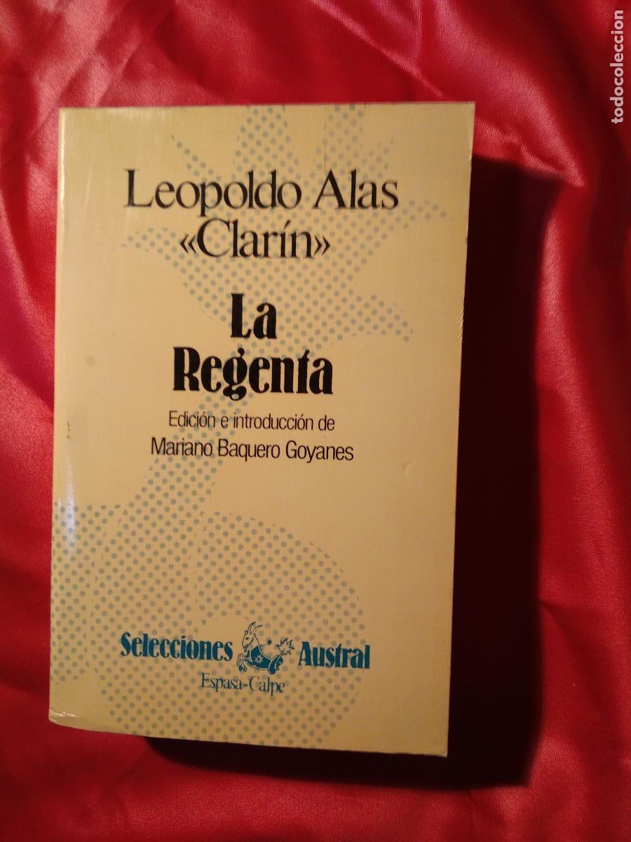 Libros: La Regenta Leopoldo Alas Clar&iacute;n L.809-2891 - Foto 1
