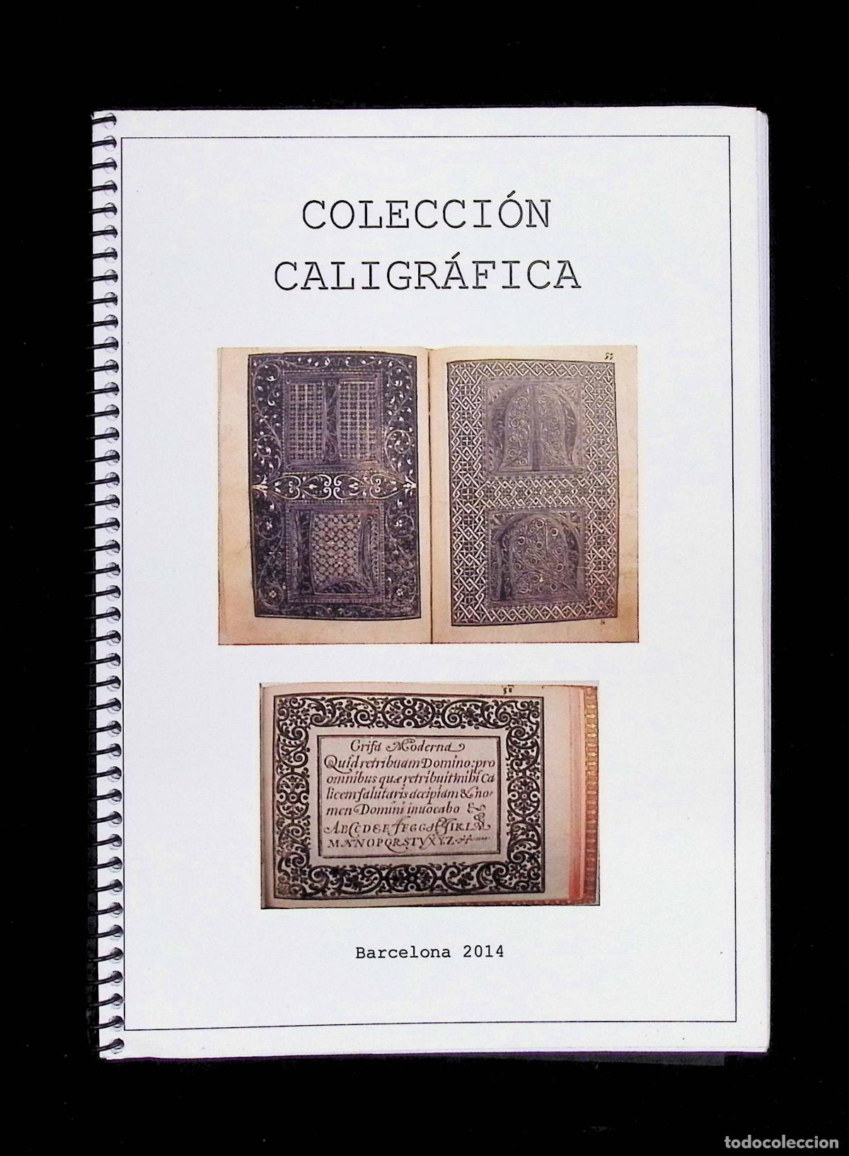 Libros: COLECCI&Oacute;N CALIGR&Aacute;FICA. - [CAT&Aacute;LOGO]. - Foto 1