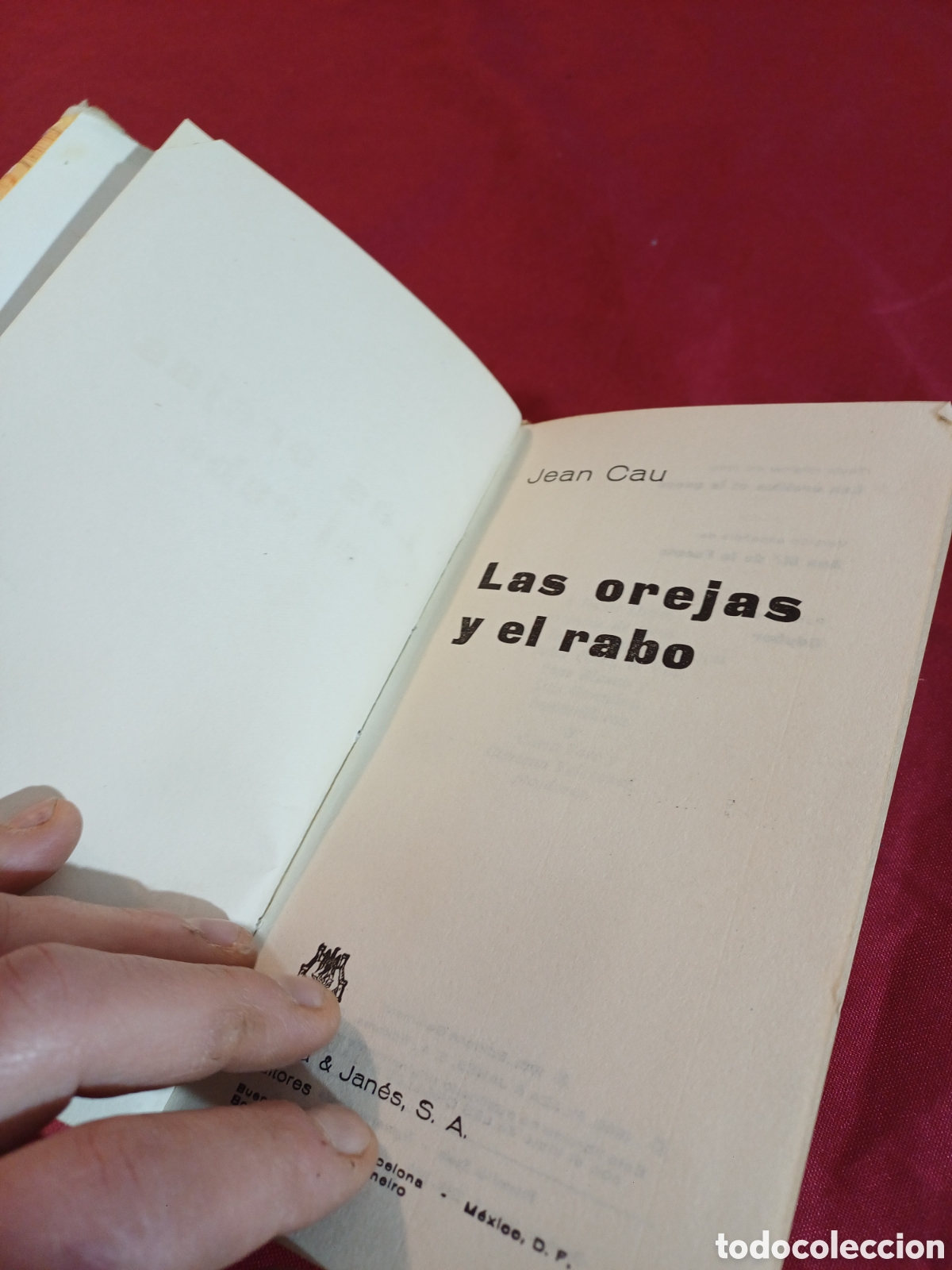 Libros: LIBRO, LAS OREJAS Y EL RABO, 1962 - Foto 6