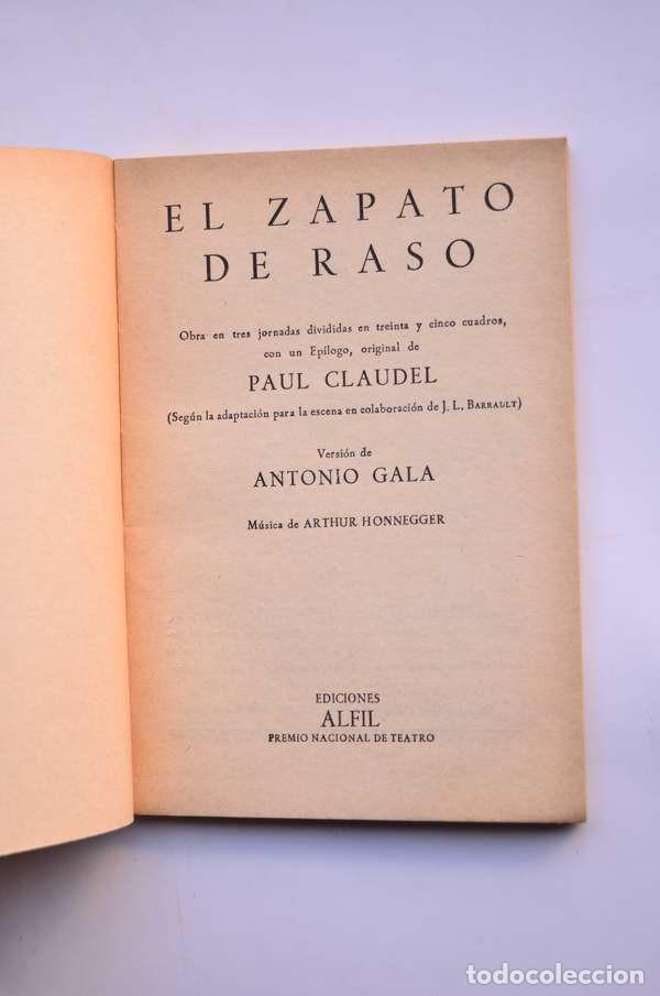 Libros: El zapato de raso - CLAUDEL, Paul - Foto 2