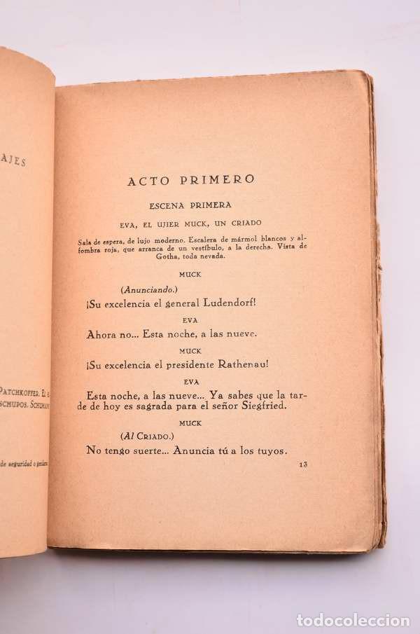 Libros: Siegfried. Pieza en cuatro actos - GIRAUDOUX, Jean - Foto 4