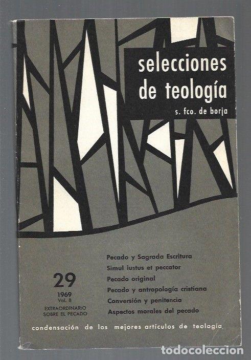 Libros: SELECCIONES DE TELOGIA. NUMERO 29 - VARIOS - Foto 1