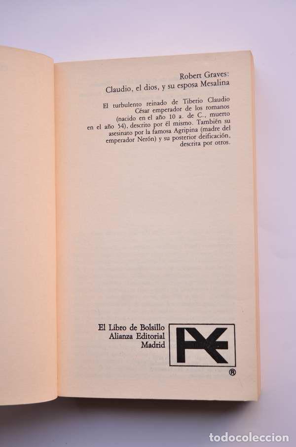 Libros: Claudio, el Dios y su esposa Mesalina - GRAVES, Robert - Foto 2