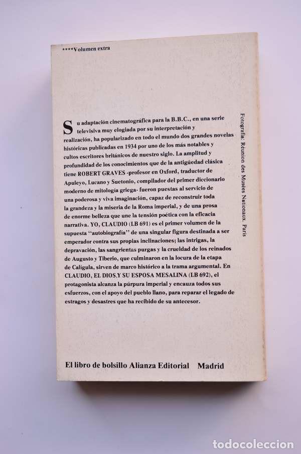 Libros: Claudio, el Dios y su esposa Mesalina - GRAVES, Robert - Foto 3