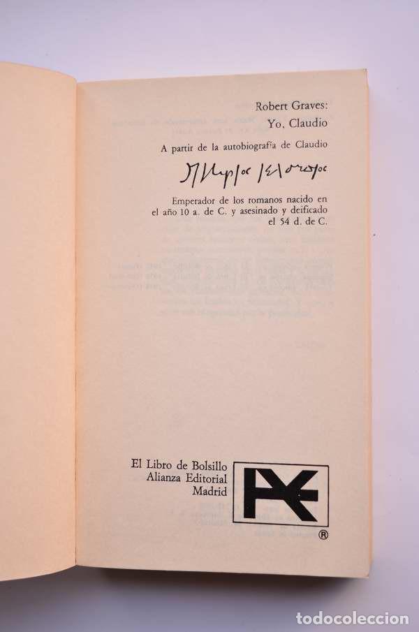 Libros: Yo, Claudio - GRAVES, Robert - Foto 2