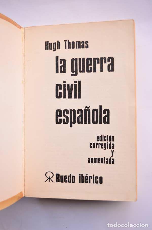 Libros: La guerra civil espa&ntilde;ola - THOMAS, Hugh - Foto 3