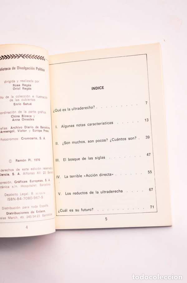 Libros: Qu&eacute; es la ultraderecha - P&Iacute;, Ram&oacute;n - Foto 3