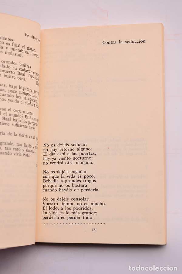 Libros: Poemas y canciones - BRECHT, Bertolt - Foto 3