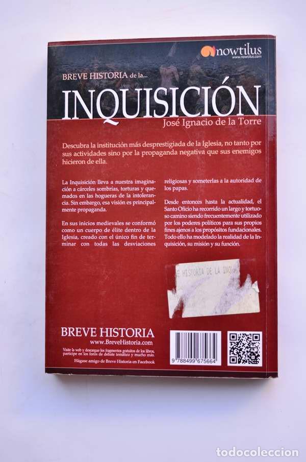 Libros: Breve historia de la Inquisici&oacute;n - TORRE, Jos&eacute; Ignacio de la&nbsp; - Foto 4