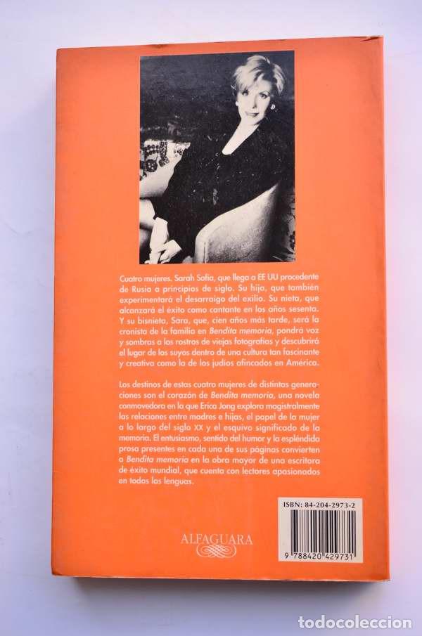 Libros: Bendita memoria - JONG, Erica - Foto 3