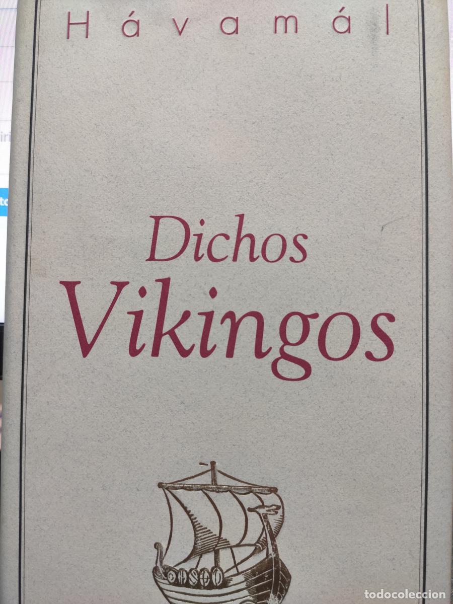 Libros: DICHOS VIKINGOS. H&aacute;vam&aacute;l. - - Foto 1