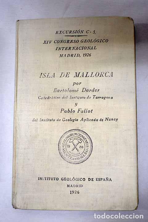 Libros: Isla de Mallorca: Darder i Pericas, Bartomeu.- Darder i Pericas, Bartomeu - Foto 1