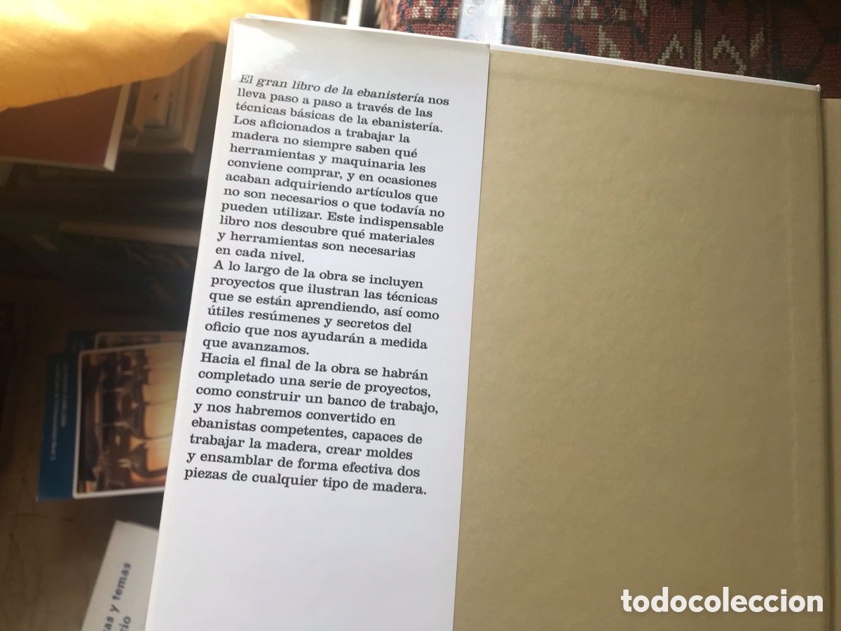 Libros: El gran libro de la ebanister&iacute;a. Nick Gibbs. Libros C&uacute;pula - Foto 6