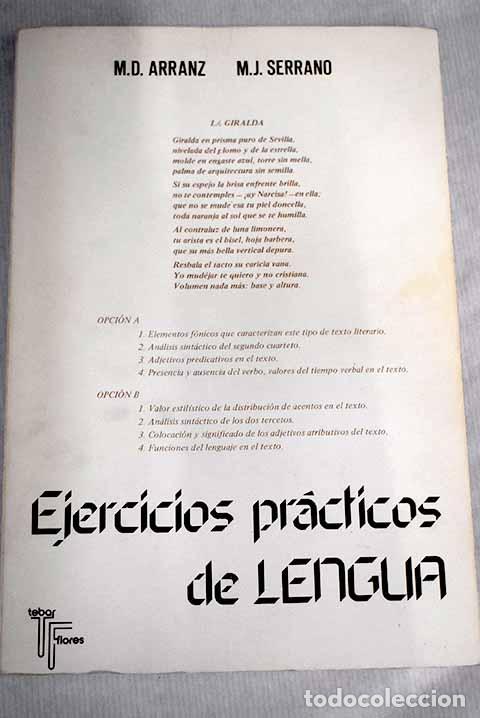 Libros: Ejercicios pr&aacute;cticos de lengua.- Arranz, M. D. - Foto 1