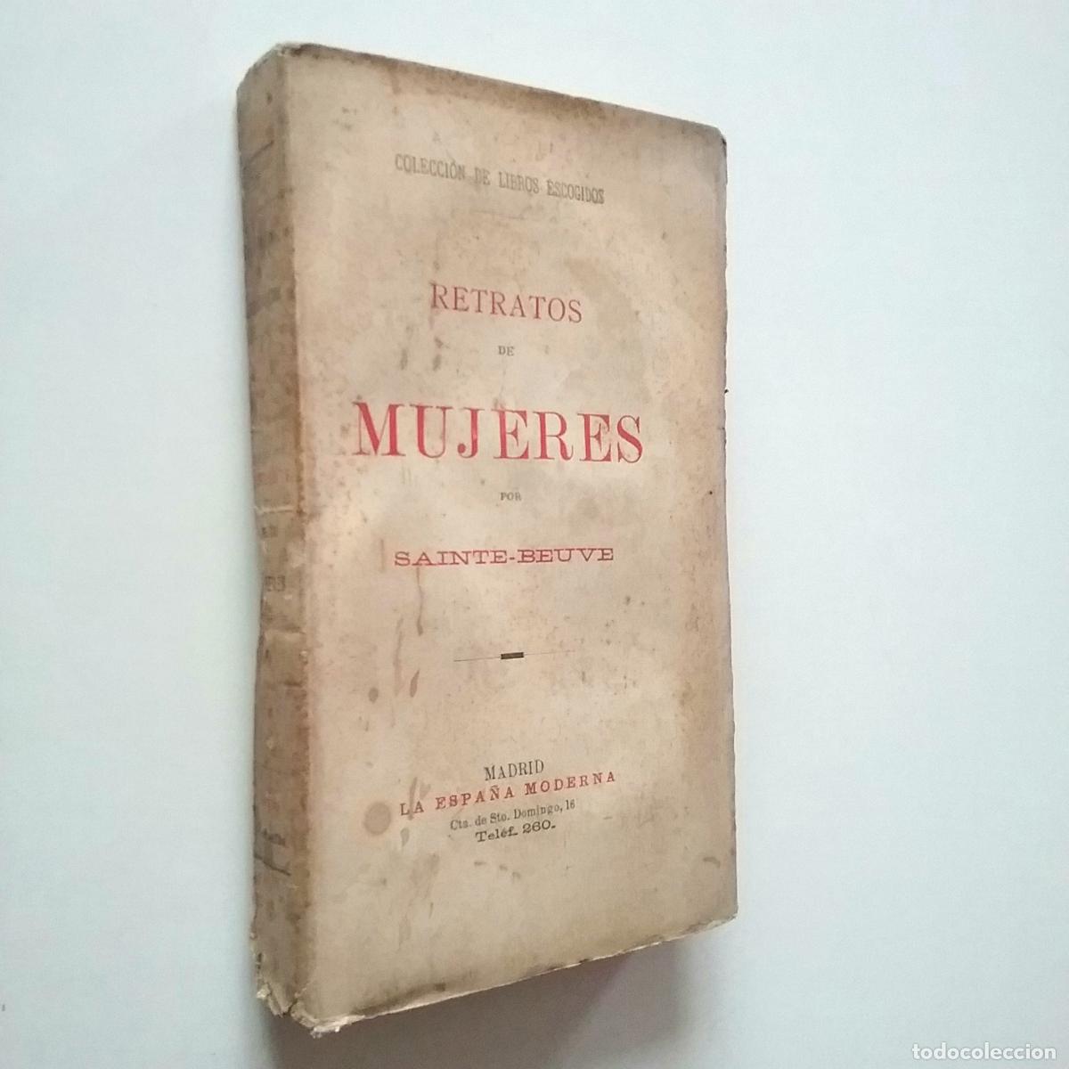 Libros: Sainte-Beuve - Retratos de mujeres - Foto 1