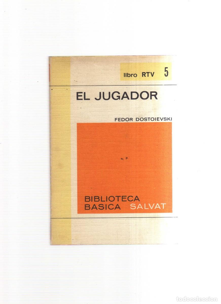 Libros: EL JUGADOR FEDOR DOSTOIEVSKI BIBLIOTECA BASICA SALVAT - Foto 1
