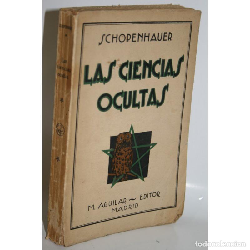 Libros: LAS CIENCIAS OCULTAS - SCHOPENHAUER - Foto 1