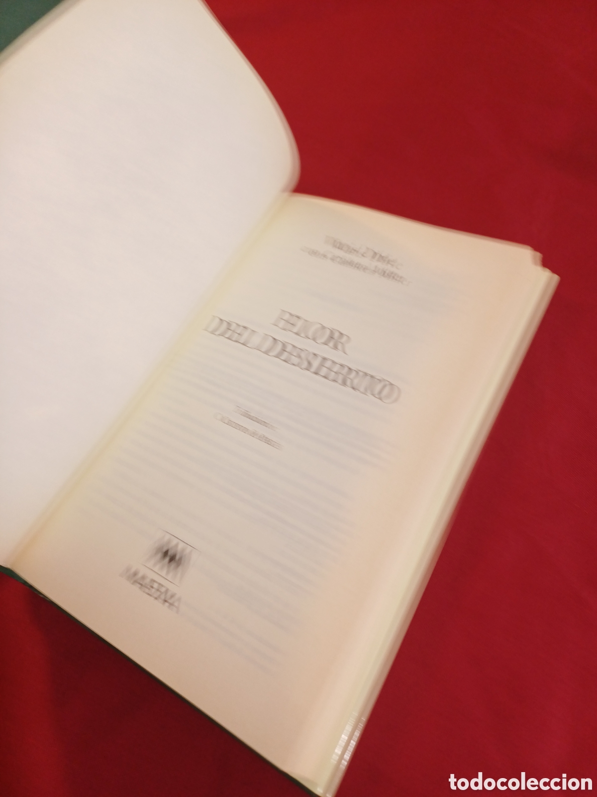Libros: LIBRO, FLOR DEL DESIERTO, A&Ntilde;O 2003 - Foto 6