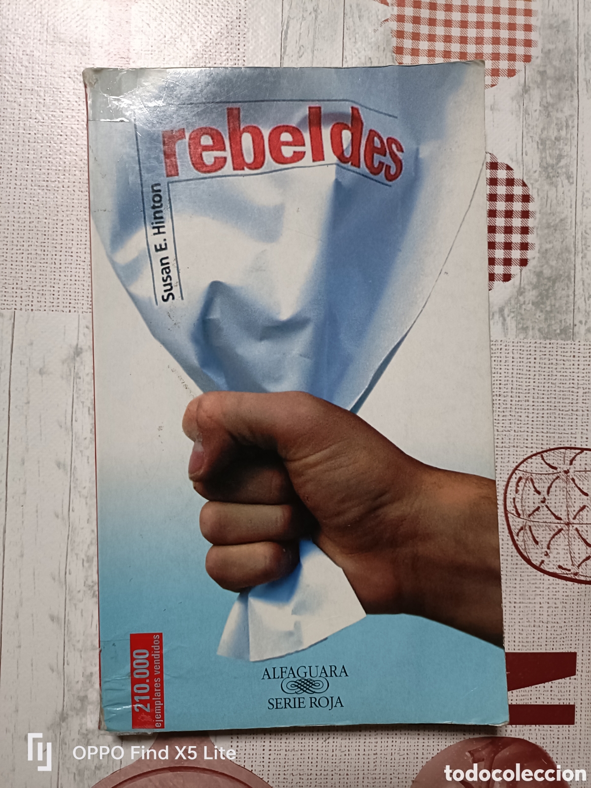 Libros: Libro Rebeldes -Susan E. Hinton- Ed. Alfaguara - Foto 1