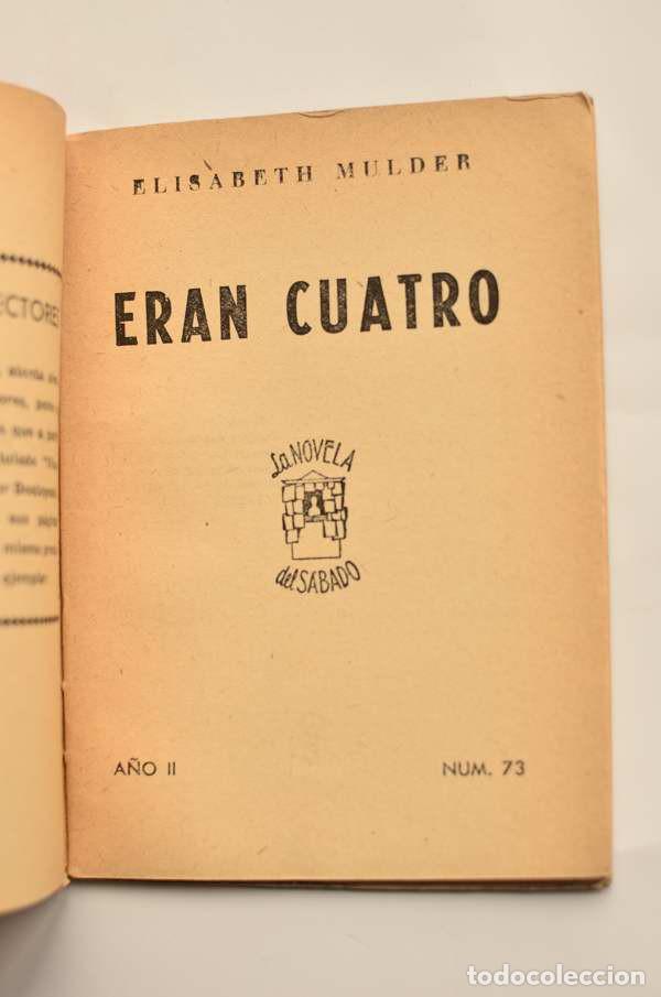 Libros: Eran cuatro - MULDER, Elisabeth - Foto 2