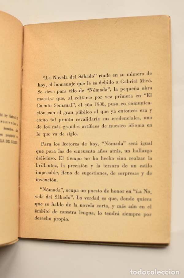 Libros: N&oacute;mada - MIR&Oacute;, Gabriel - Foto 3