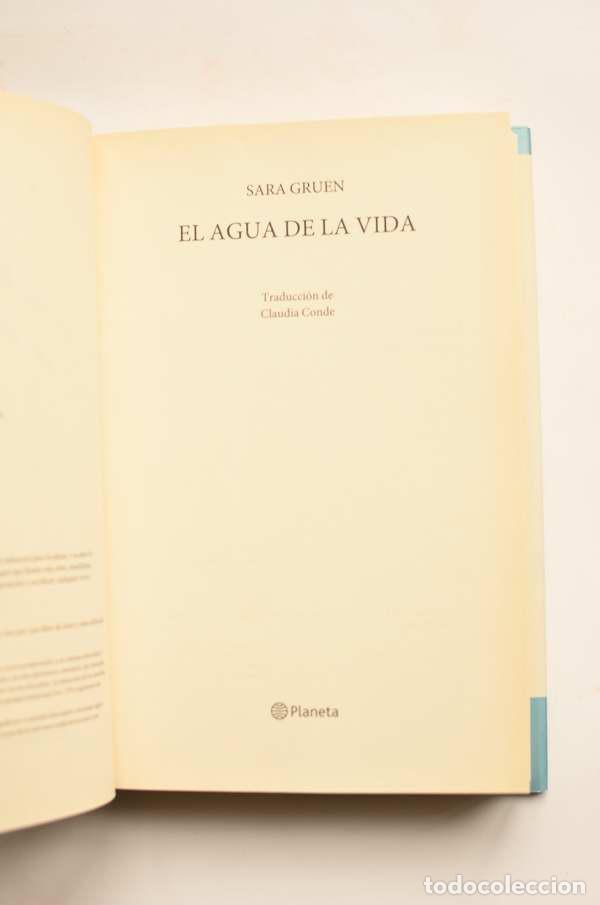 Libros: El agua de la vida - GRUEN, Sara - Foto 3