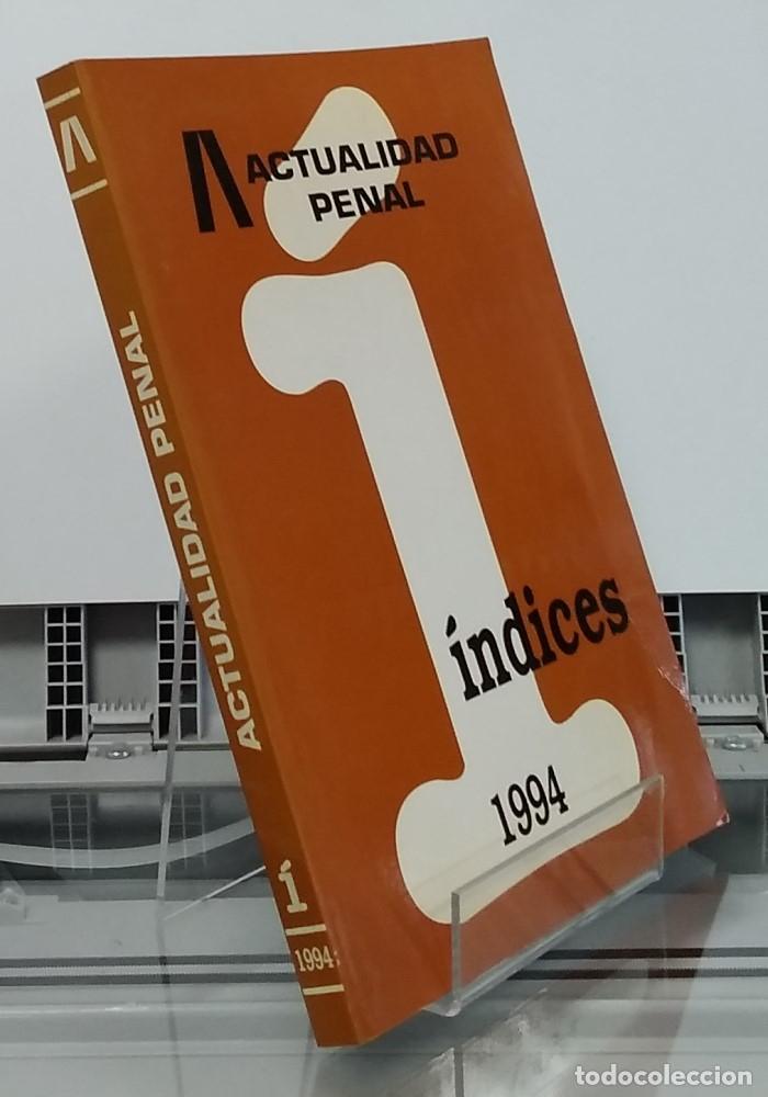Libros: Actualidad Penal, &Iacute;ndices - vvaa - Foto 1