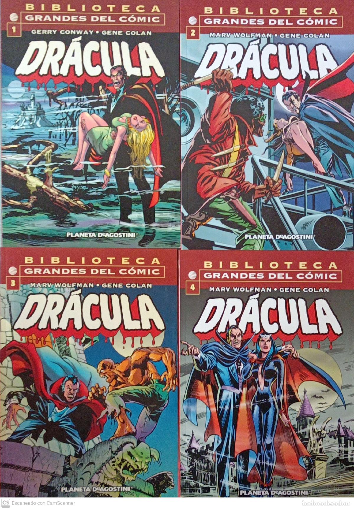 Libros: Dr&aacute;cula. N&ordm; 1,2,3 y 4 - Gene Colan - Foto 1